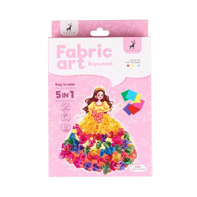 Fabric art принцеси (рожева)